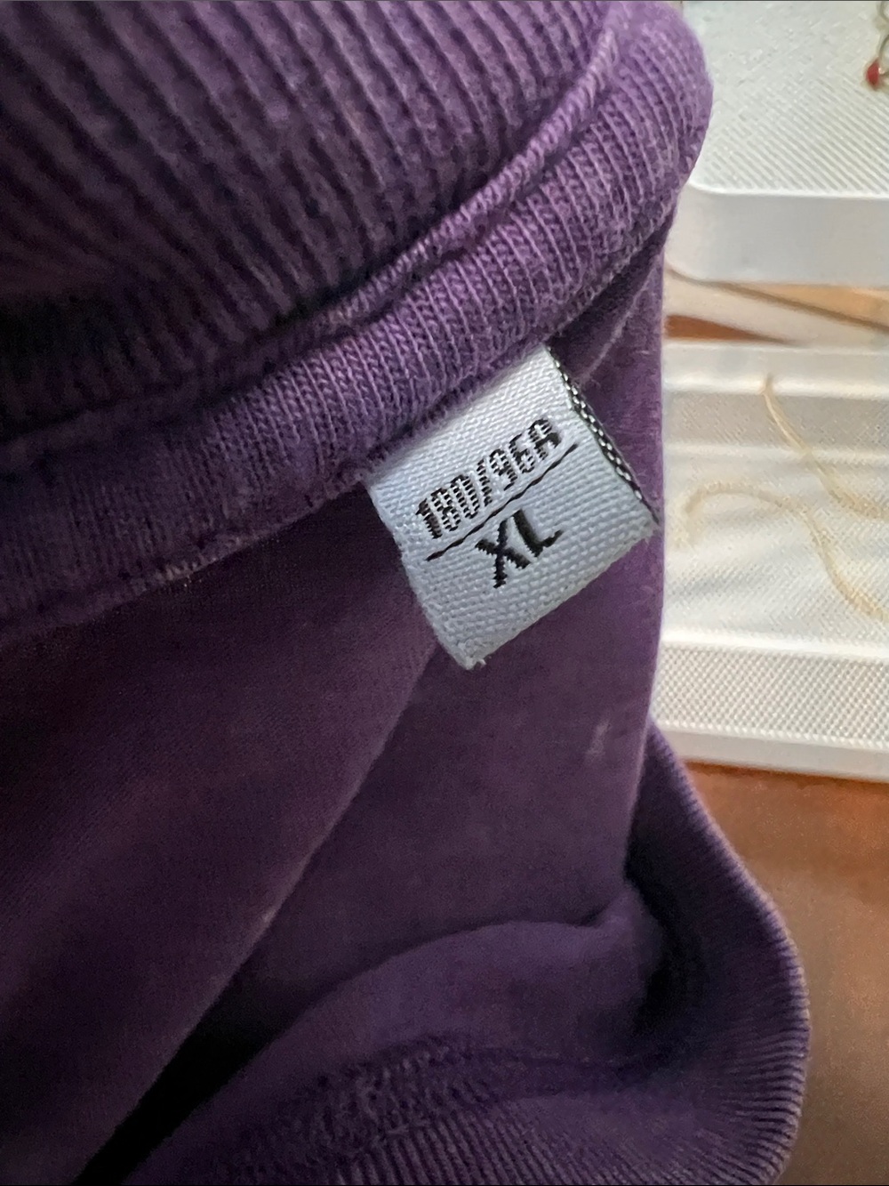 XL Purple  Graphic Tee with Dog & Cooler Print - Picture 4 of 4